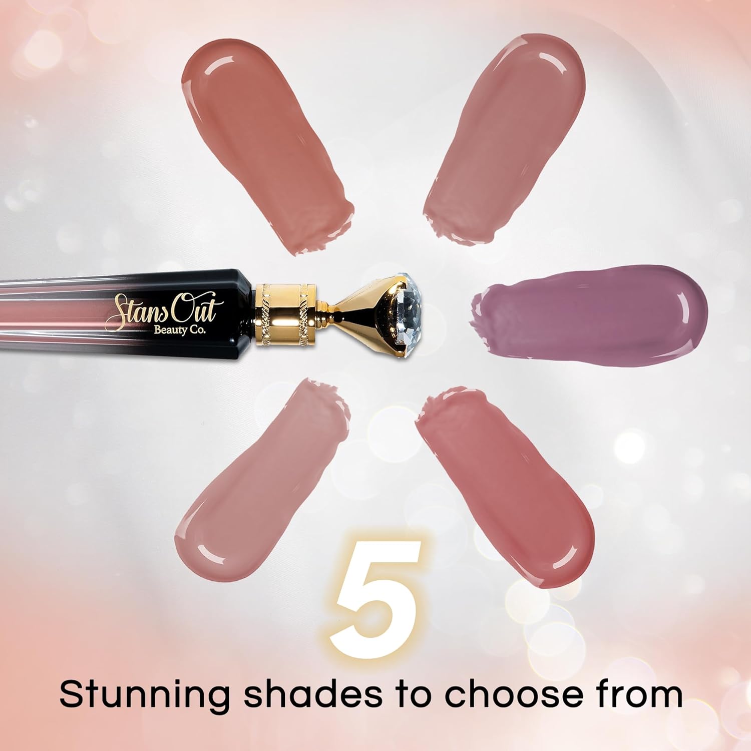 Diamond Lustre Lip Gloss | Non Sticky Formula - StansOut Beauty Company