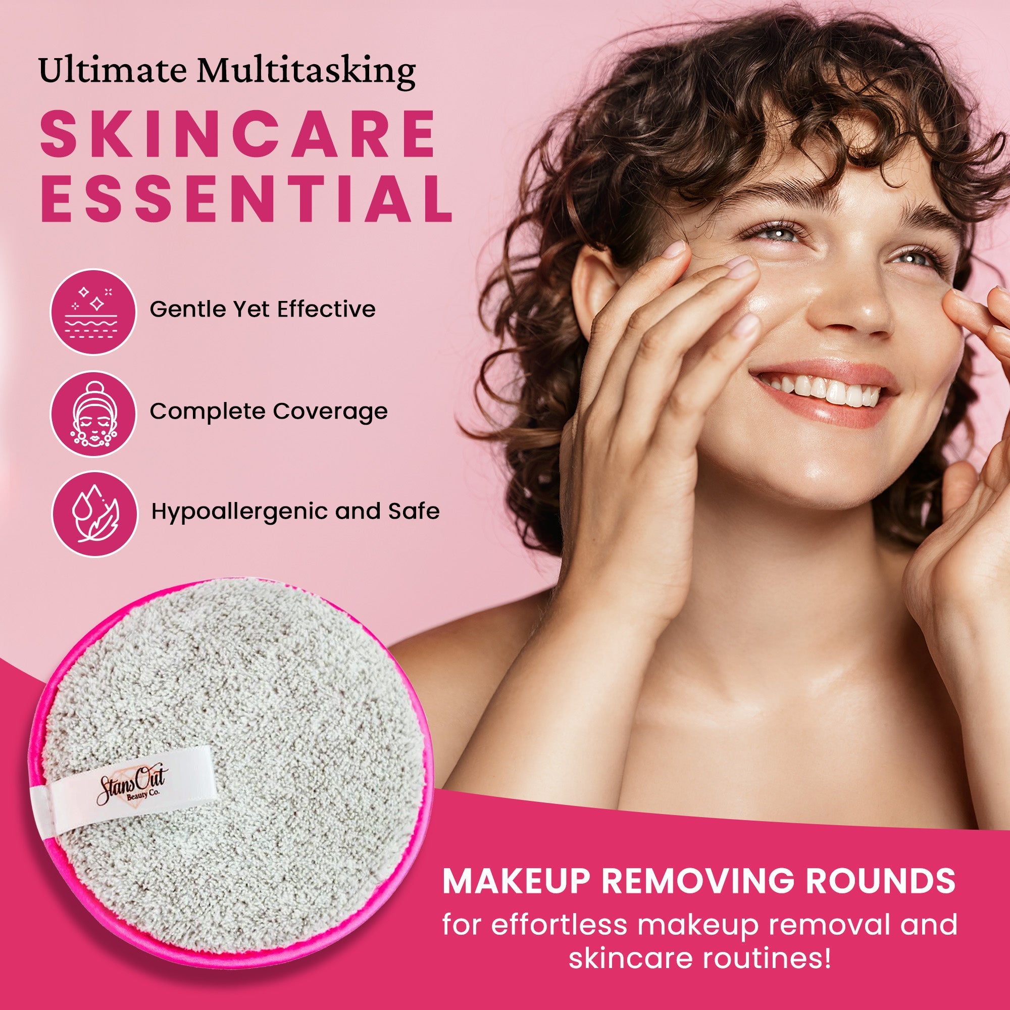 Makeup Removing Rounds | Stansout Beauty - StansOut Beauty Company