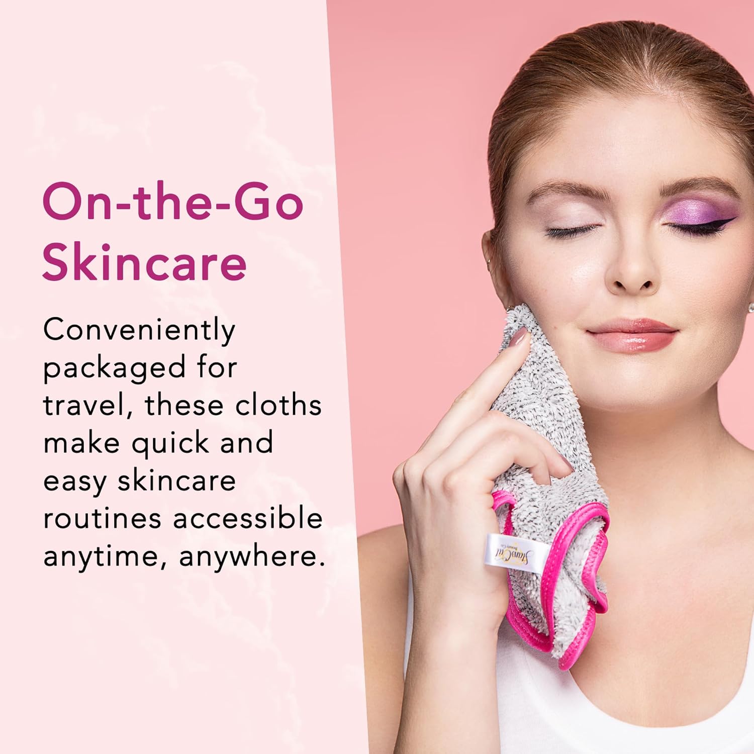 Makeup Removing Washcloths | 3 Pack Makeup Erasers - StansOut Beauty Company