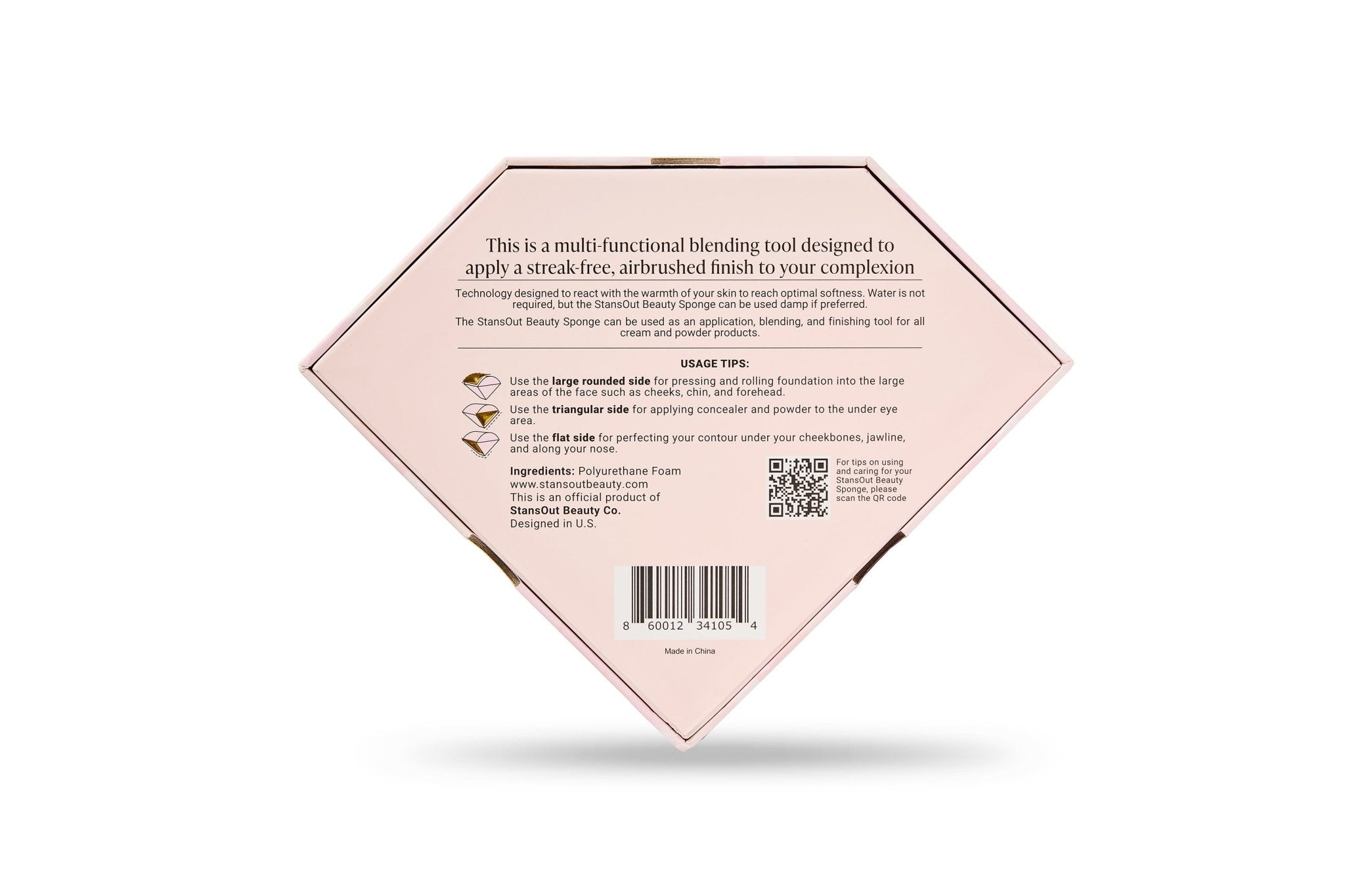 best quality 4 pack makeup blending sponges