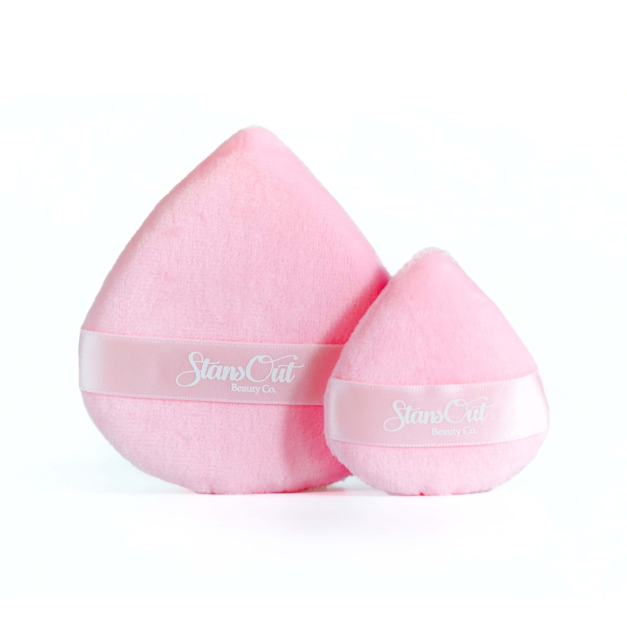powder puff set mini and large for smooth makeup