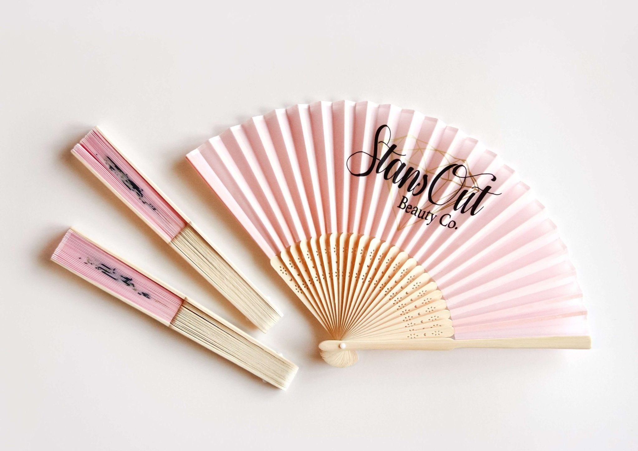 Promotional Hand Fan - StansOut Beauty Company
