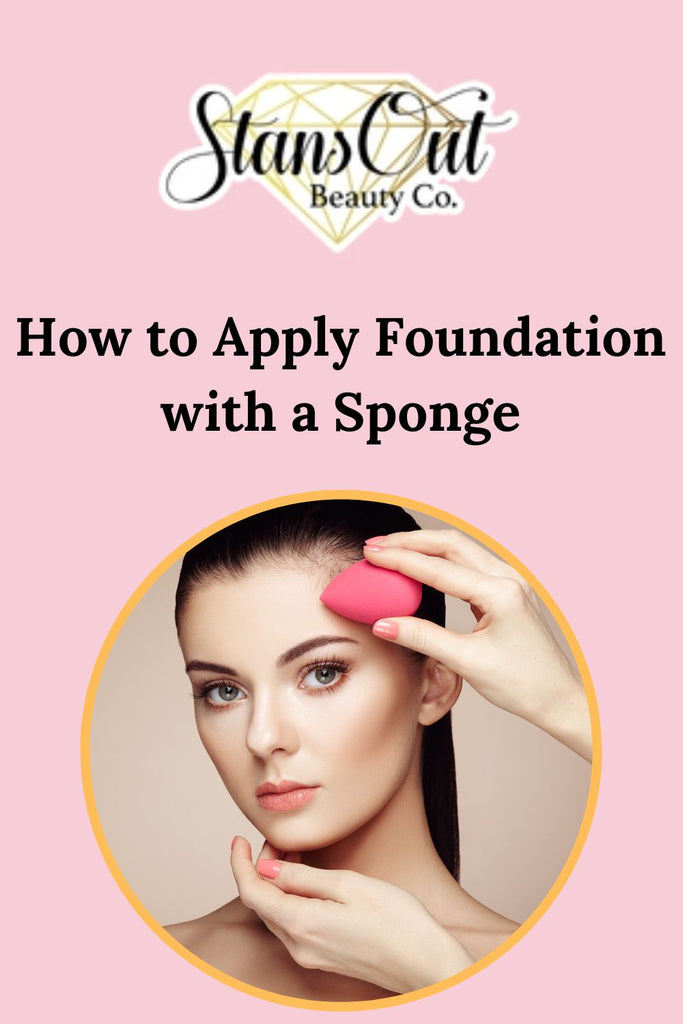 foundation application with sponge