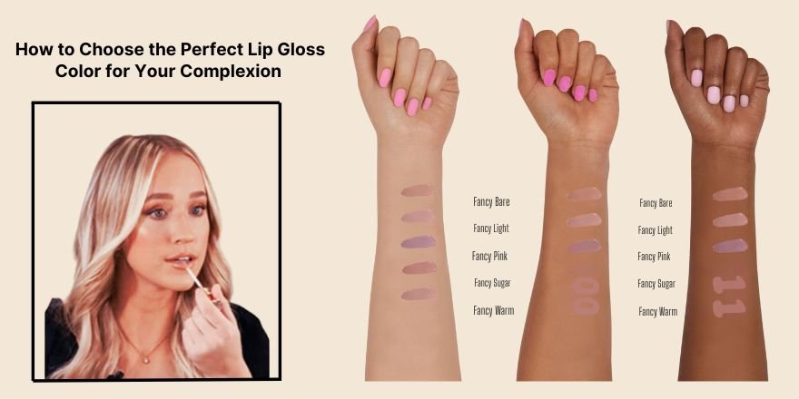 How to Choose the Perfect Lip Gloss Color for Your Complexion - StansOut Beauty Company