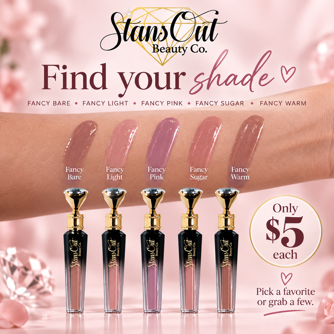 Diamond Lustre Lip Gloss