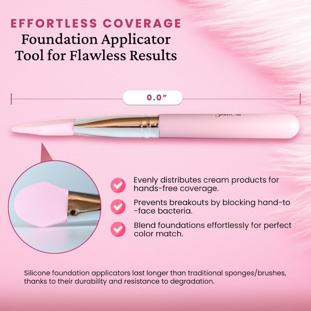 Foundation Applicator Tool | Silicone Foundation Brush