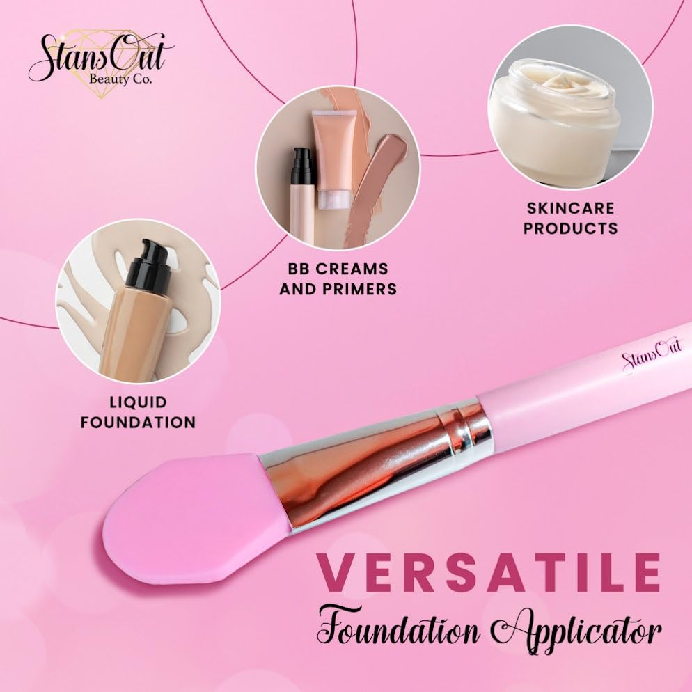 Foundation Applicator Tool | Silicone Foundation Brush