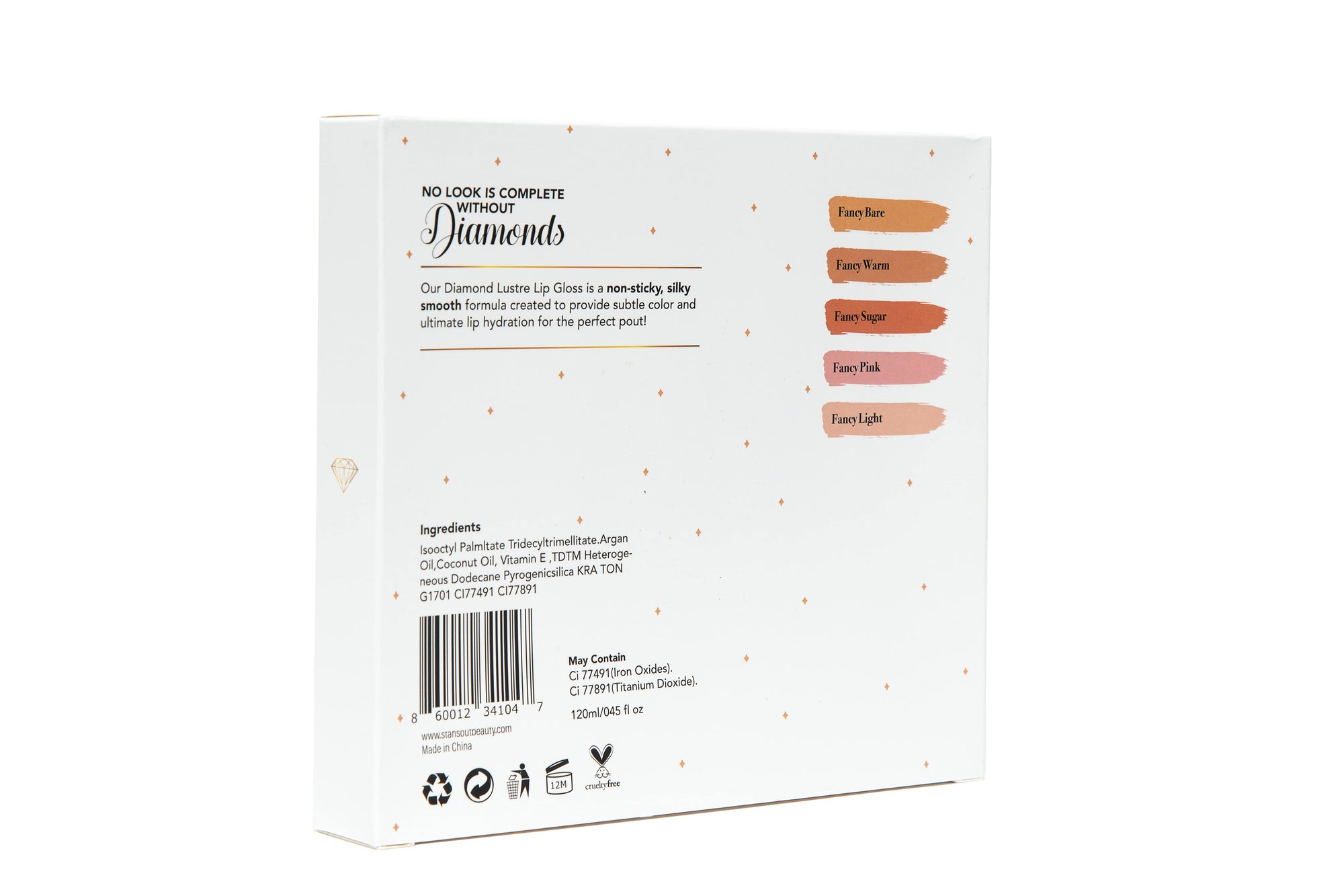 Diamond Sparkle Lip Gloss Pack - 5 Pack