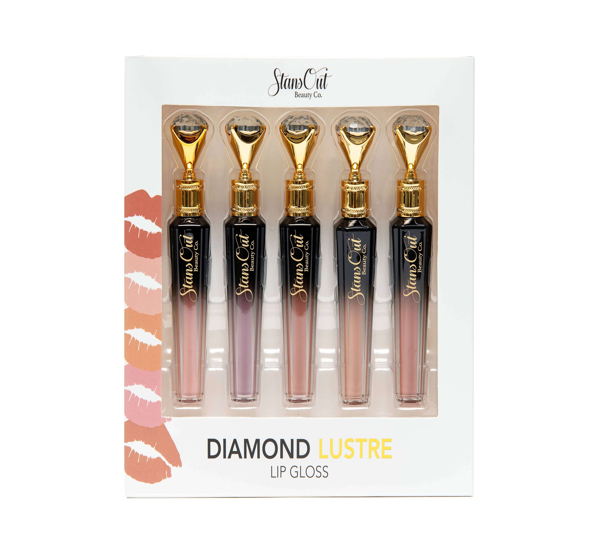 Diamond Sparkle Lip Gloss Pack - 5 Pack