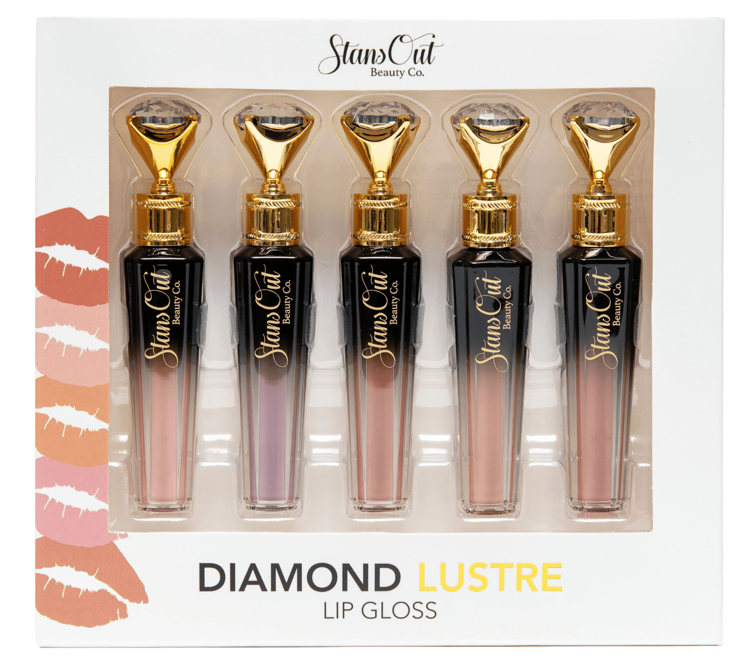 Diamond Lustre Lip Gloss - 5 Pack - StansOut Beauty Company