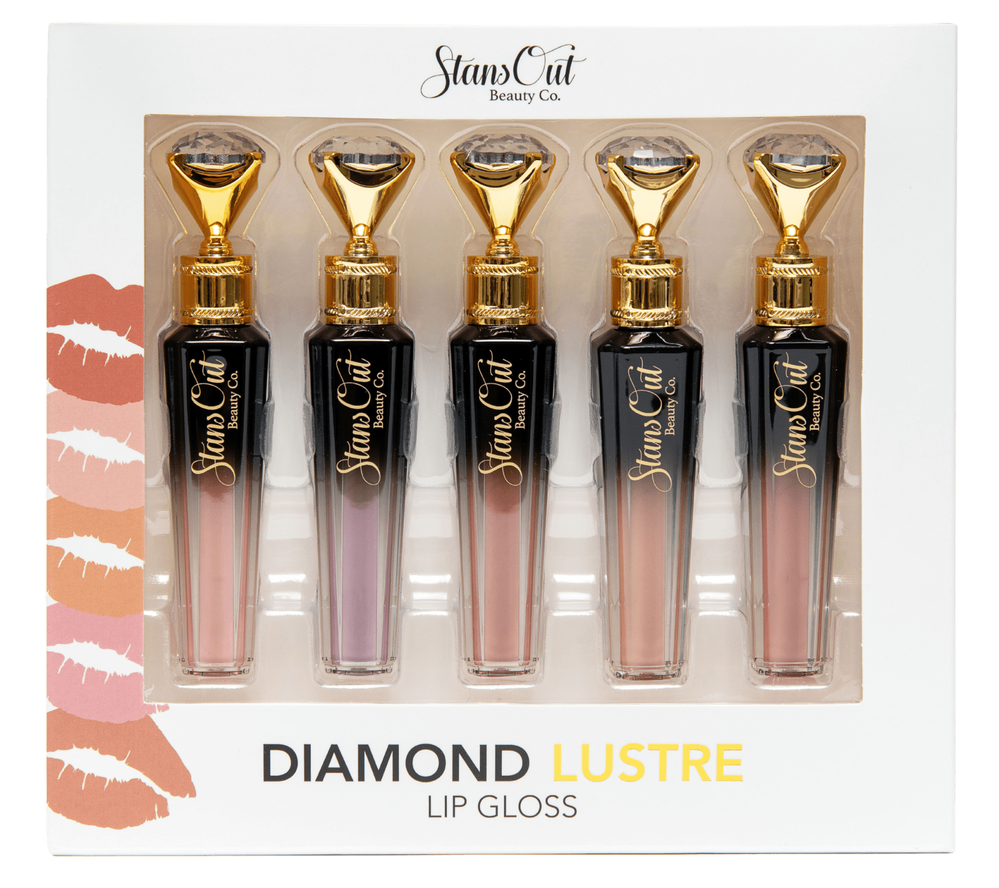 Diamond Lustre Lip Gloss - 5 Pack - StansOut Beauty Company