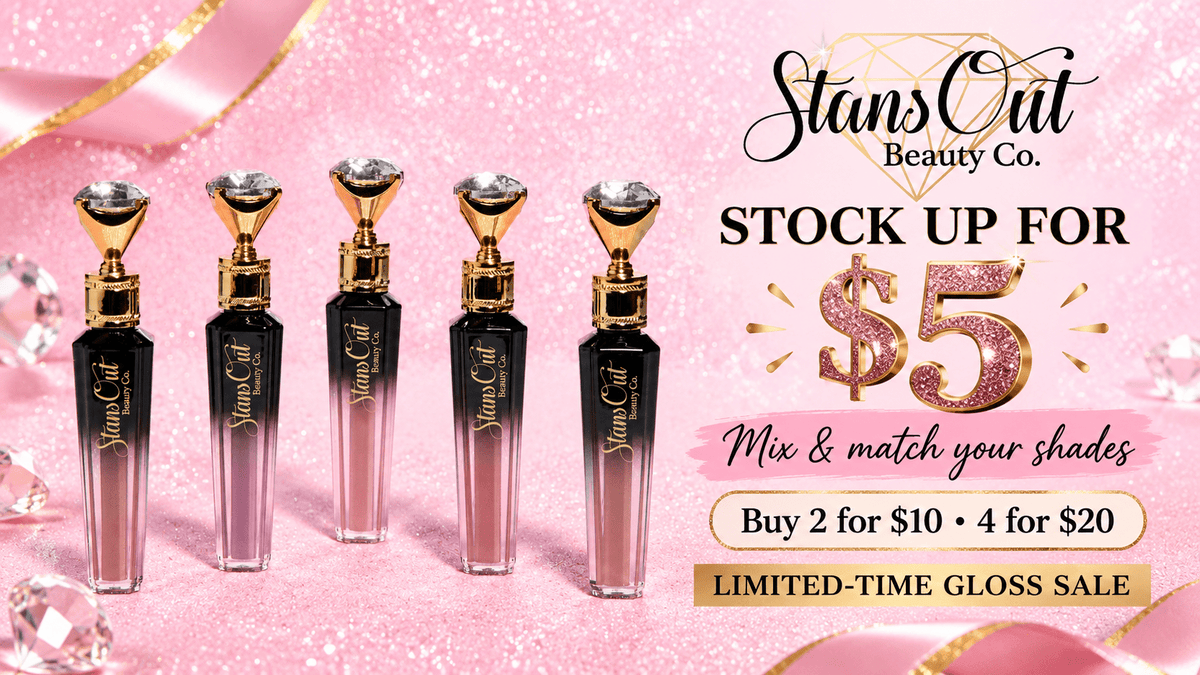 Diamond Lustre Lip Gloss - StansOut Beauty Company