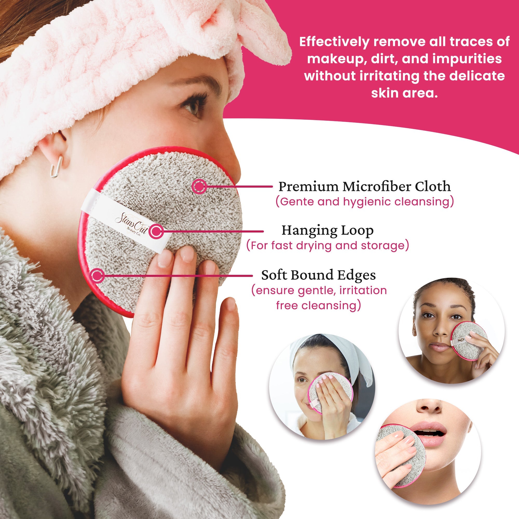 Makeup Removing Rounds | Stansout Beauty - StansOut Beauty Company