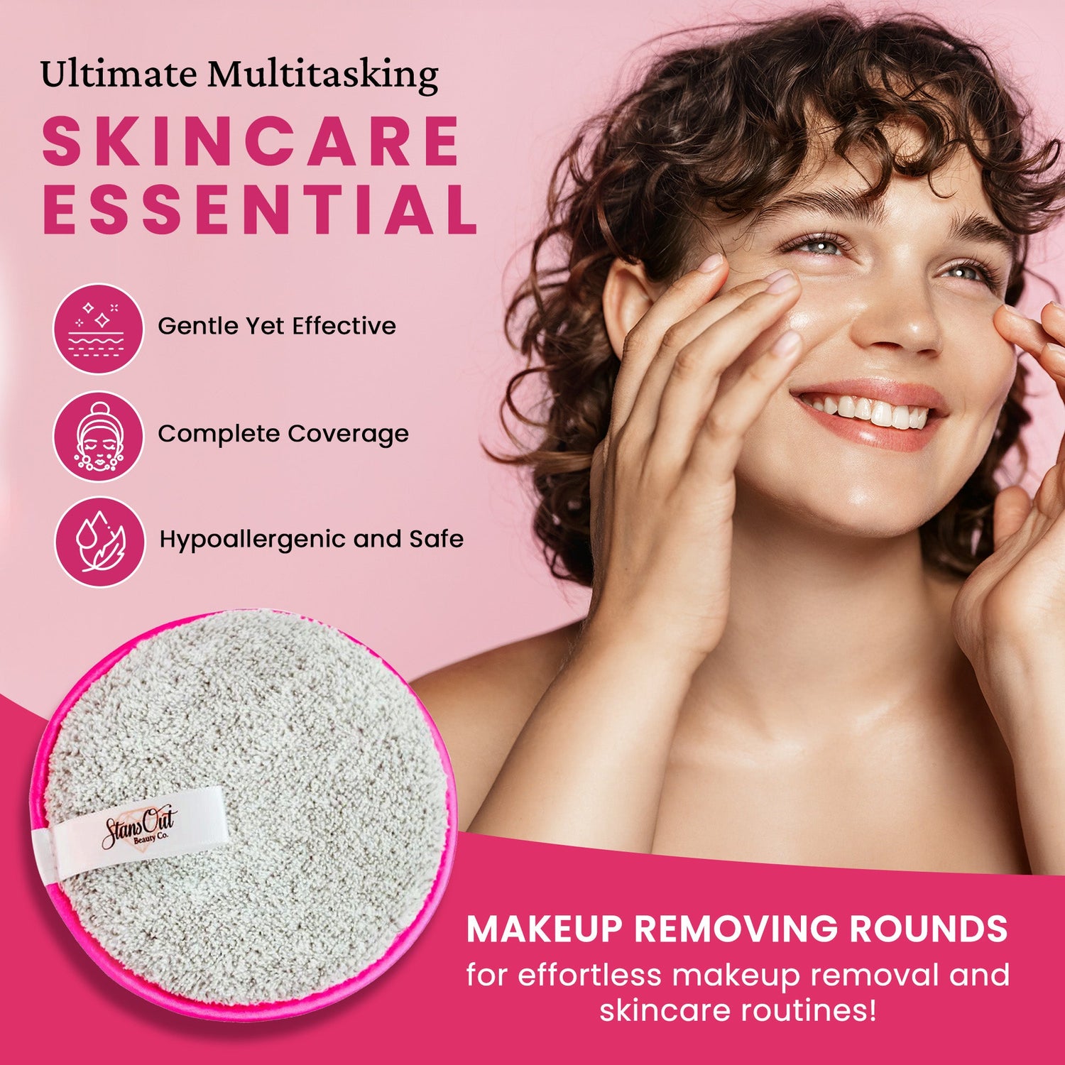 Makeup Removing Rounds | Stansout Beauty - StansOut Beauty Company